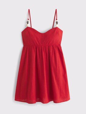 NEW Abercrombie & Fitch Sweetheart Babydoll Dress with Skort